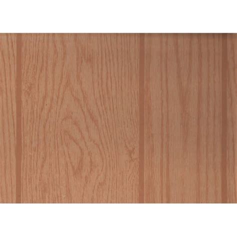 32 Sq Ft MDF Spartan Oak Wall Paneling 48 In X 96 In X 0 118 In