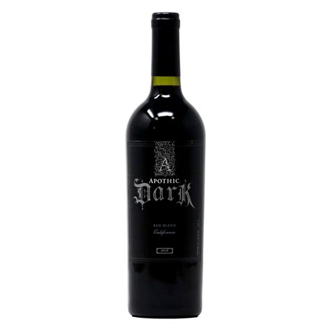 Order Apothic Dark Red Blend 750ml Bottle