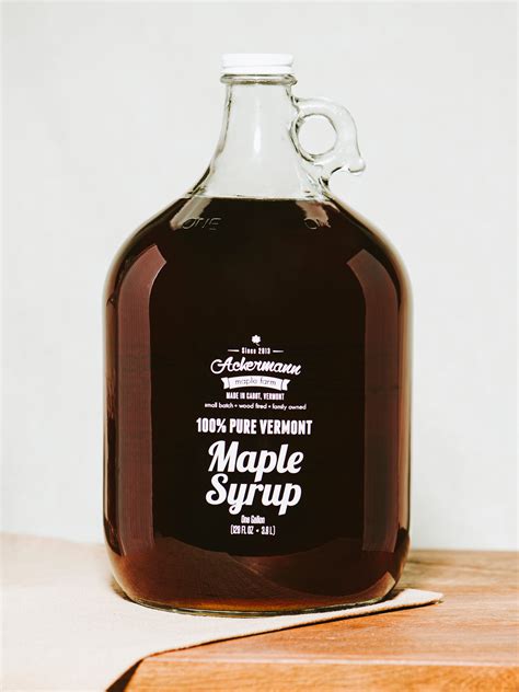 One Gallon of Vermont Maple Syrup – Ackermann Maple Farm