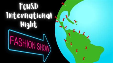 Fcusd International Night Fashion Show Youtube