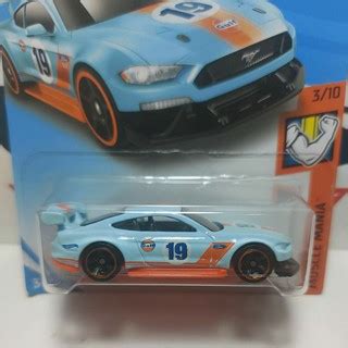 Hot Wheels Custom Ford Mustang Gt Muscle Mania Gulf