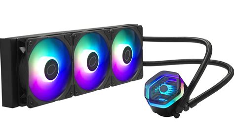 Cooler Master Mlx D36m A25pz R1 Masterliquid 360 Atmos 360mm Argb Black Liquid Cpu Cooler Wootware