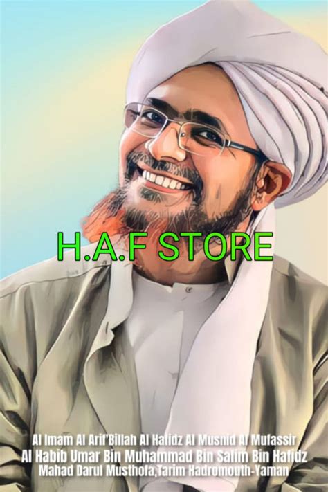 Habib Umar Bin Hafidz COD Foto Bingkai Kayu Poster Kayu Poster