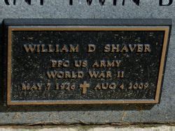 William Darrel Shaver M Morial Find A Grave