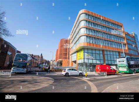 The New Broad Marsh Car Park On Canal Street In Nottingham City Centre