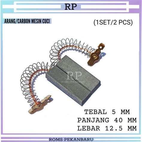 Jual ARANG MESIN CUCI FRONT LOADING CARBON BRUSH MESIN CUCI