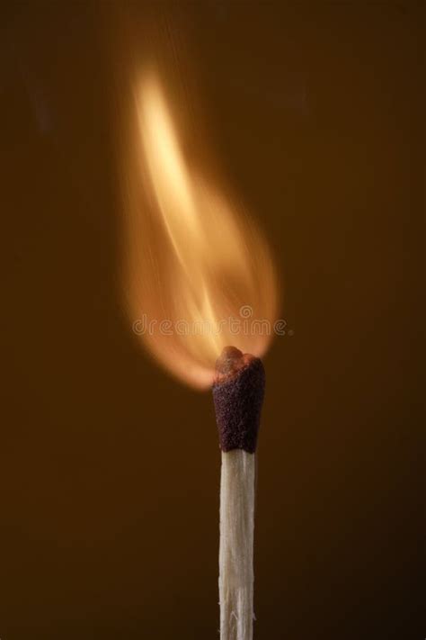 Burning Match Stock Image Image Of Light Danger Black 3487095