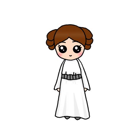 Star Wars Princess Leia Clipart Star Wars Princess Leia Dessin Clip