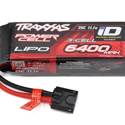 Traxxas S Power Cell C Lipo Battery W Id Traxxas Connector V