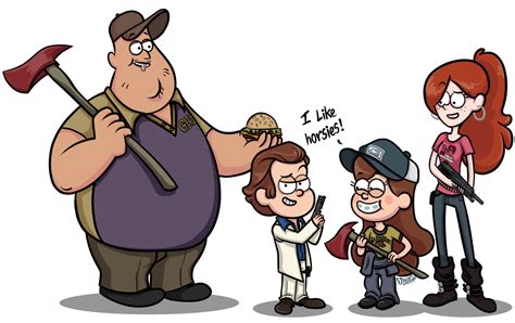 Gravity Falls Left Dead Crossover Art Gravity Falls Know Your