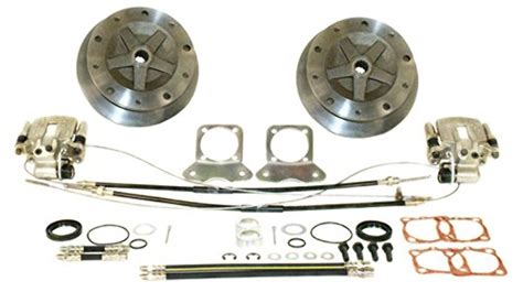 Wide Rear Disc Brake Kit Dune Buggy Vw Baja Bug Pirate Mfg