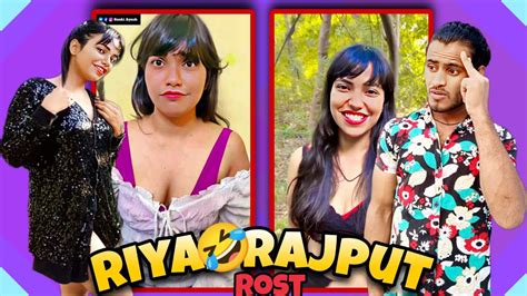 Riya Rajput Roast Pleo Girl Ashleel Creator🤣shoyb Santy Youtube