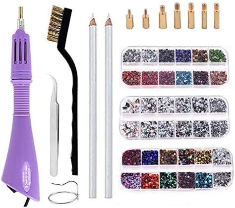 Amazon Blinginbox Hotfix Rhinestones Applicator Tool For Crafts