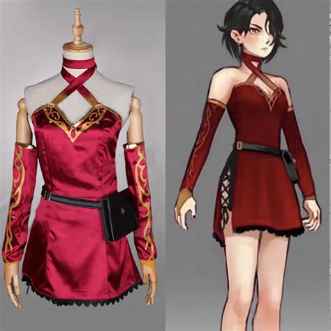 Anime Rwby Cinder Fall Cosplay Costume Full Set With Bag On Alibaba Group