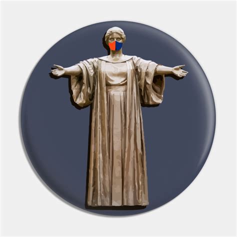 UIUC Alma Mater Statue - University Of Illinois - Pin | TeePublic