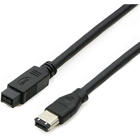 Firewire 800 To 400 9 6 Pin Cable 9pin 6pin 6ft Ieee 1394 Firewire