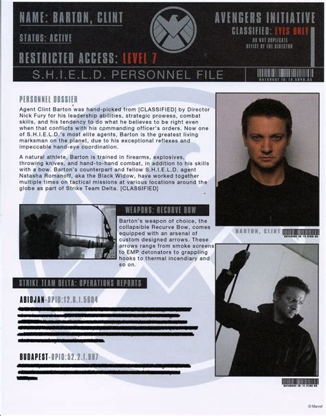 Pin by AleksPrints on S.H.I.E.L.D | Marvel shield, Clint barton, Hawkeye