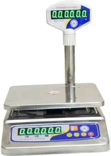 Kg Load Capacity Lcd Display Stainless Steel Electric Weighing Scale