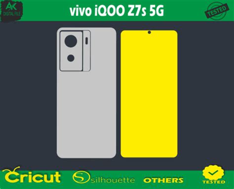 Vivo Iqoo Z S G Skin Vector Template Free Full Warp