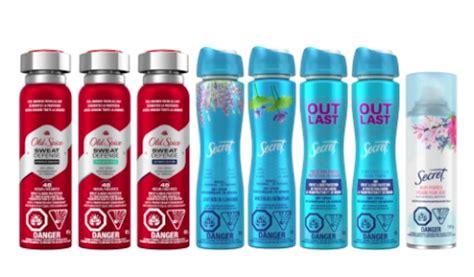 Old Spice And Secret Antiperspirants Recalled Due To Benzene Coast Reporter