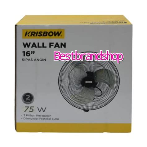 Jual KRISBOW KIPAS ANGIN DINDING 16 INCI WALL INDS FAN KRISBOW 16INC