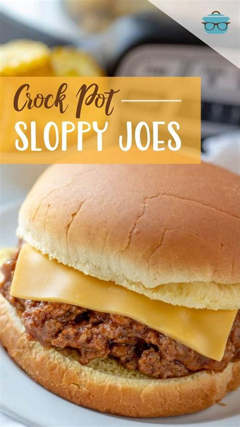 Crock Pot Sloppy Joes Artofit