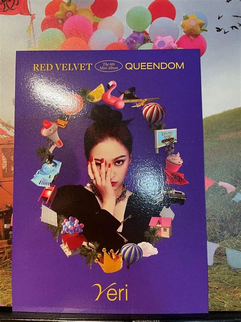 RED VELVET QUEENDOM OFFICIAL INCLUSIONS Hobbies Toys Collectibles