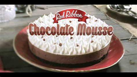 New Red Ribbon Chocolate Mousse Youtube