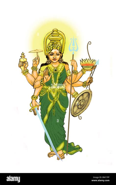 Top 136 Goddess Durga Drawing Super Hot Seven Edu Vn