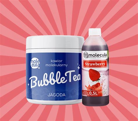 Zestawy Bubbletea Kawior Syrop Kuleczki Syrop Molecula