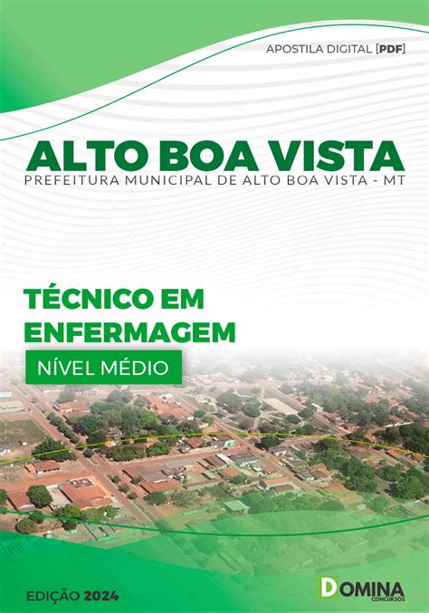 Apostila Pref Alto Boa Vista Mt T Cnico Enfermagem