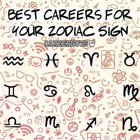 Best Careers For Your Zodiac Sign Career Nuts