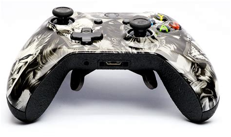 Stelf Controles Controle Stelf Xbox One Slim Grip Dark Insanity