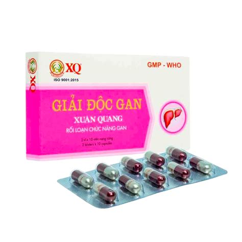 Giải độc Gan Xuân Quang Hỗ Trợ Chức Năng Gan Pharmartvn