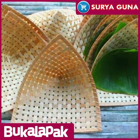 Jual Jual Pincuk Bambu Pincuk Bambu Jogja Pincuk Untuk Nasi Pecel Di