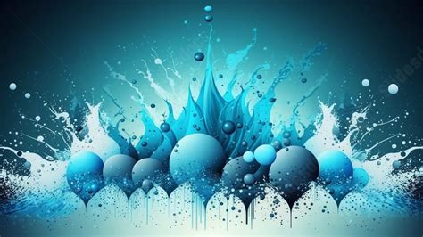 Best Water Drop Pattern Powerpoint Background For Presentation ...