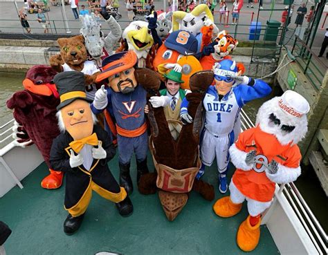 Acc Takes Mascots On The Statue Of Liberty Cruise