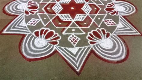 Tamil New Year Special Star Padi Kolam Friday Kolam Dots