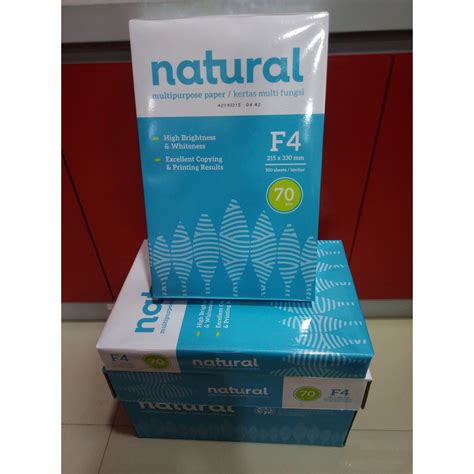 Kertas Hvs F4 Natural Siplah