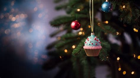 Weihnachtsbaum Donut Ornament Kostenlose Foto