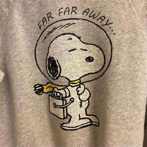 Adorable Snoopy and Woodstock crewneck sweatshirt... - Depop