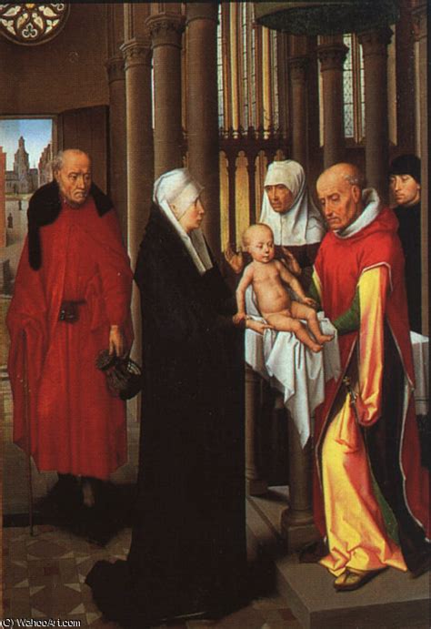 Paintings Reproductions The Adoration Of The Magi Triptych By Hans