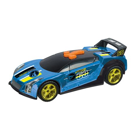 Masinuta Hot Wheels Quick N Sik Cu Lumini Si Sunete Albastru Emag Ro