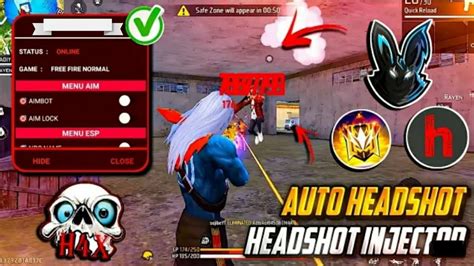 Ob39 Free Fire Hack🔥all Rank Working🔥paid Auto Headshot Injector Free