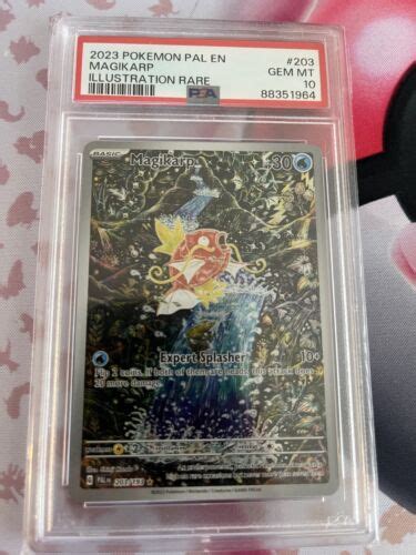 Pokémon TCG Magikarp Scarlet Violet Paldea Evolved 203 193 PSA 10