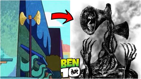 Siren Head Appearance In Ben 10 Episode YouTube