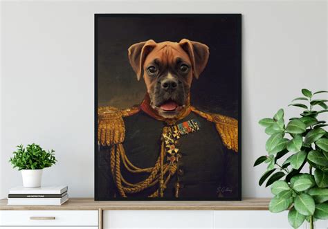 Historical Pet Portrait Vecprints Custom Portraits