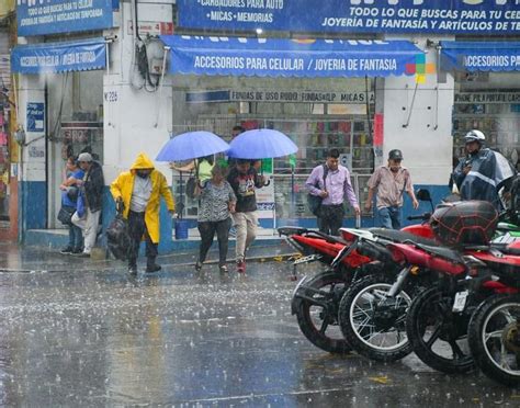 Se prevé temporal lluvioso en próximos siete días SPC MÁSNOTICIAS