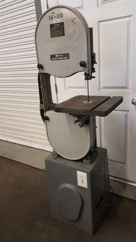 Delta Rockwell 14 Metal Wood Vertical Band Saw Made In Usa