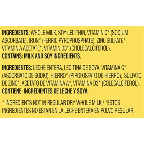 Nido Fortificada Powdered Drink Mix Dry Whole Milk Powder With Vitamins